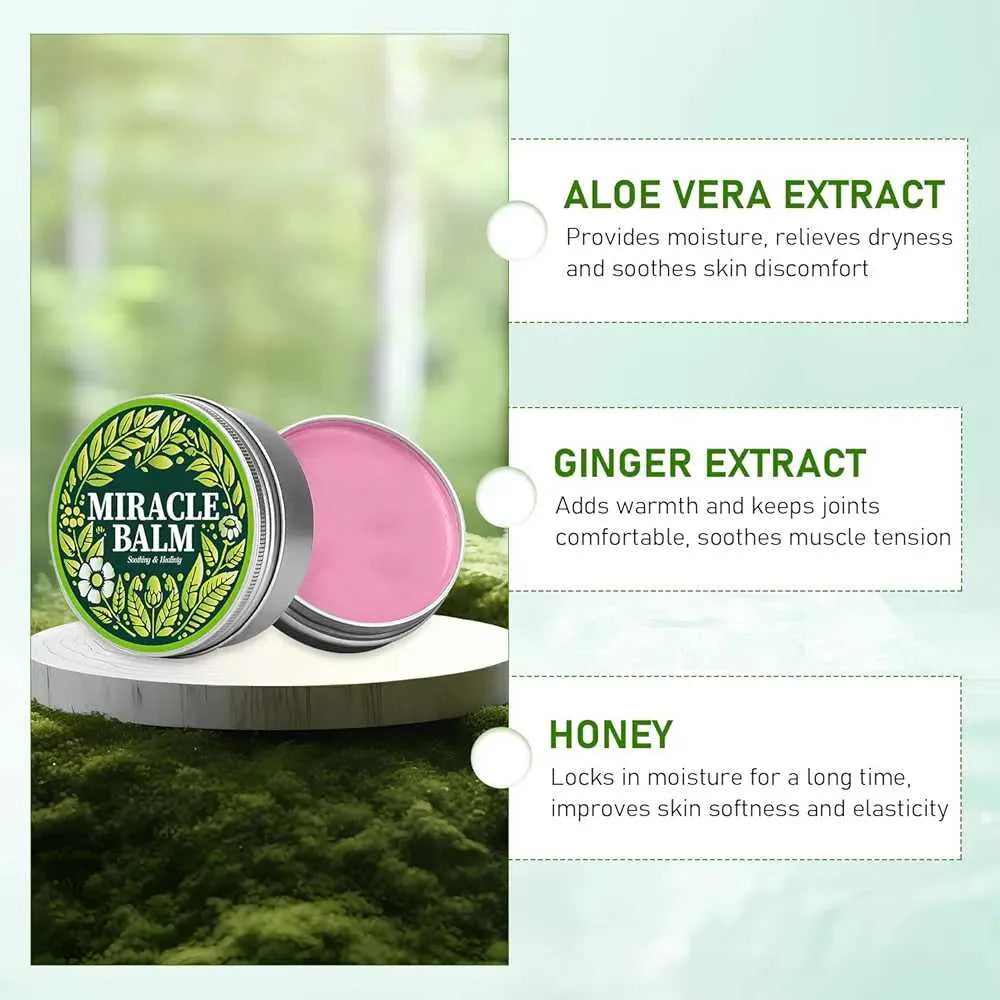 Miracle Balm, Natural Ingredients JAMALVIBE