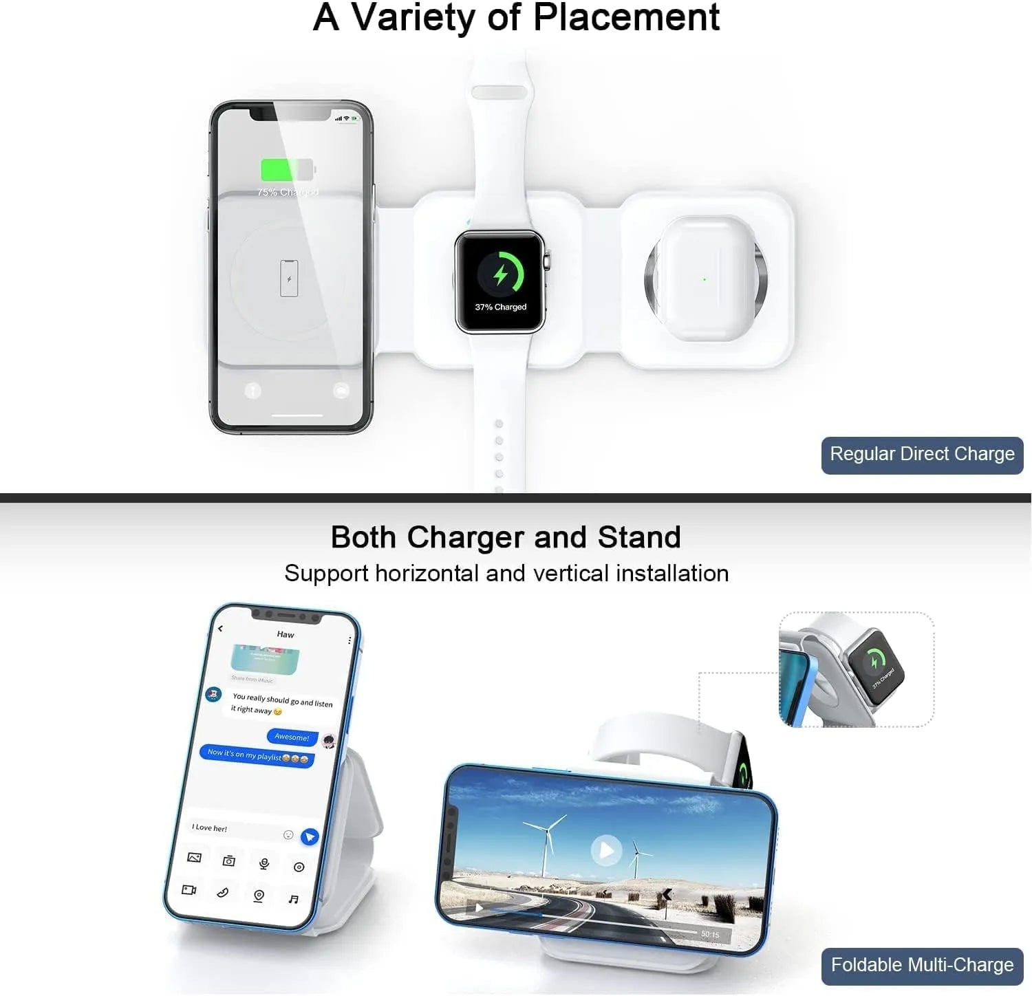 3-in-1 Wireless Charging Pad My Store
