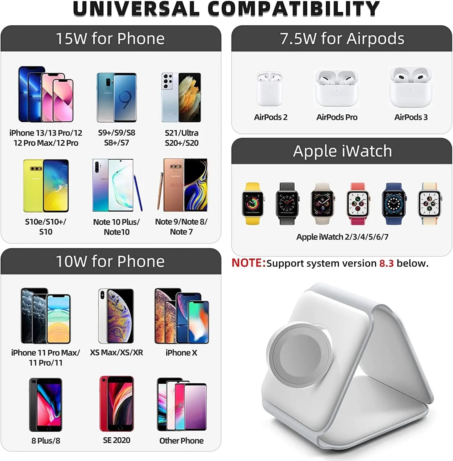 3-in-1 Wireless Charging Pad My Store