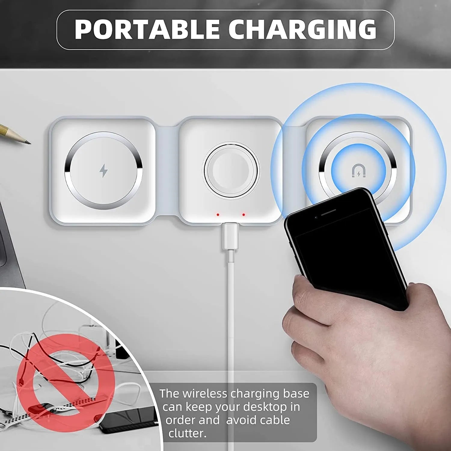3-in-1 Wireless Charging Pad My Store