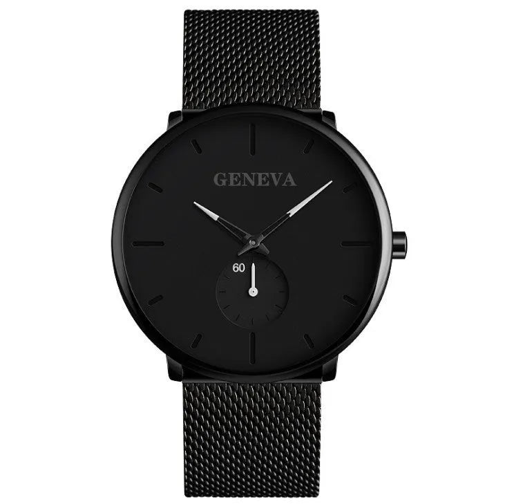 Fashion Casual Geneva Mens Watch Quartz Stainless Steel Brand Wristwatch Analog Watches Wrist My Store