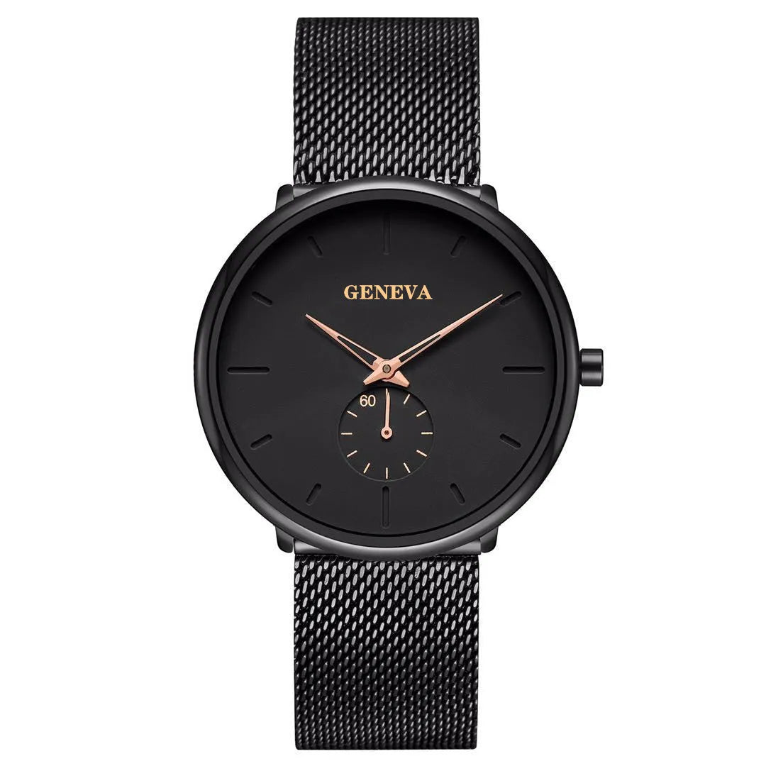 Fashion Casual Geneva Mens Watch Quartz Stainless Steel Brand Wristwatch Analog Watches Wrist My Store