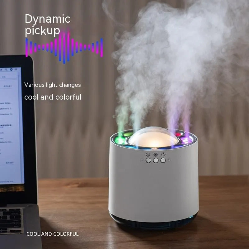 Desktop Heavy Fog Humidifier Office Home Porous Home Decor My Store