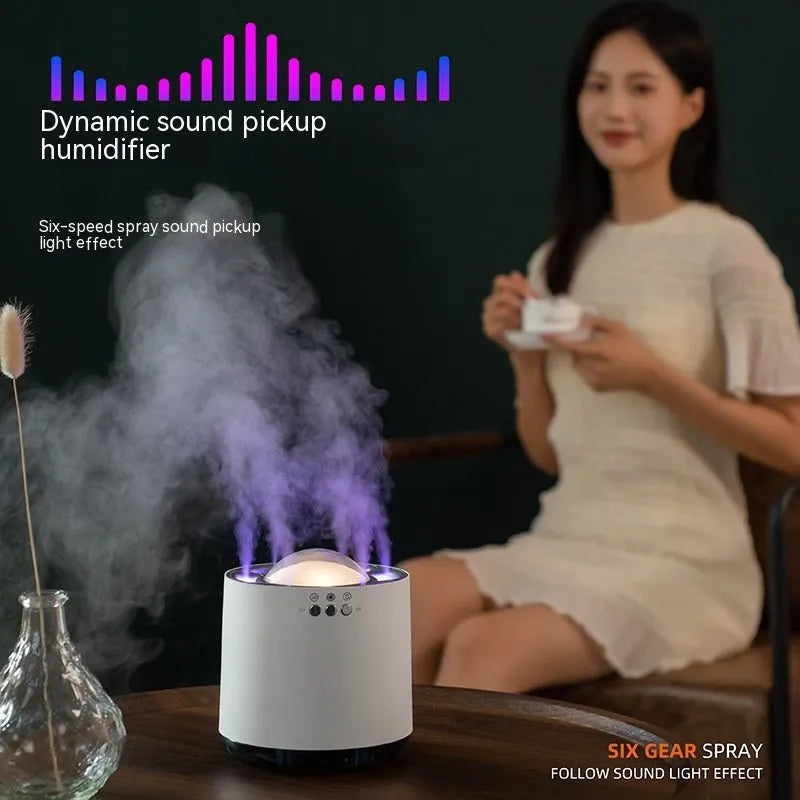Desktop Heavy Fog Humidifier Office Home Porous Home Decor My Store