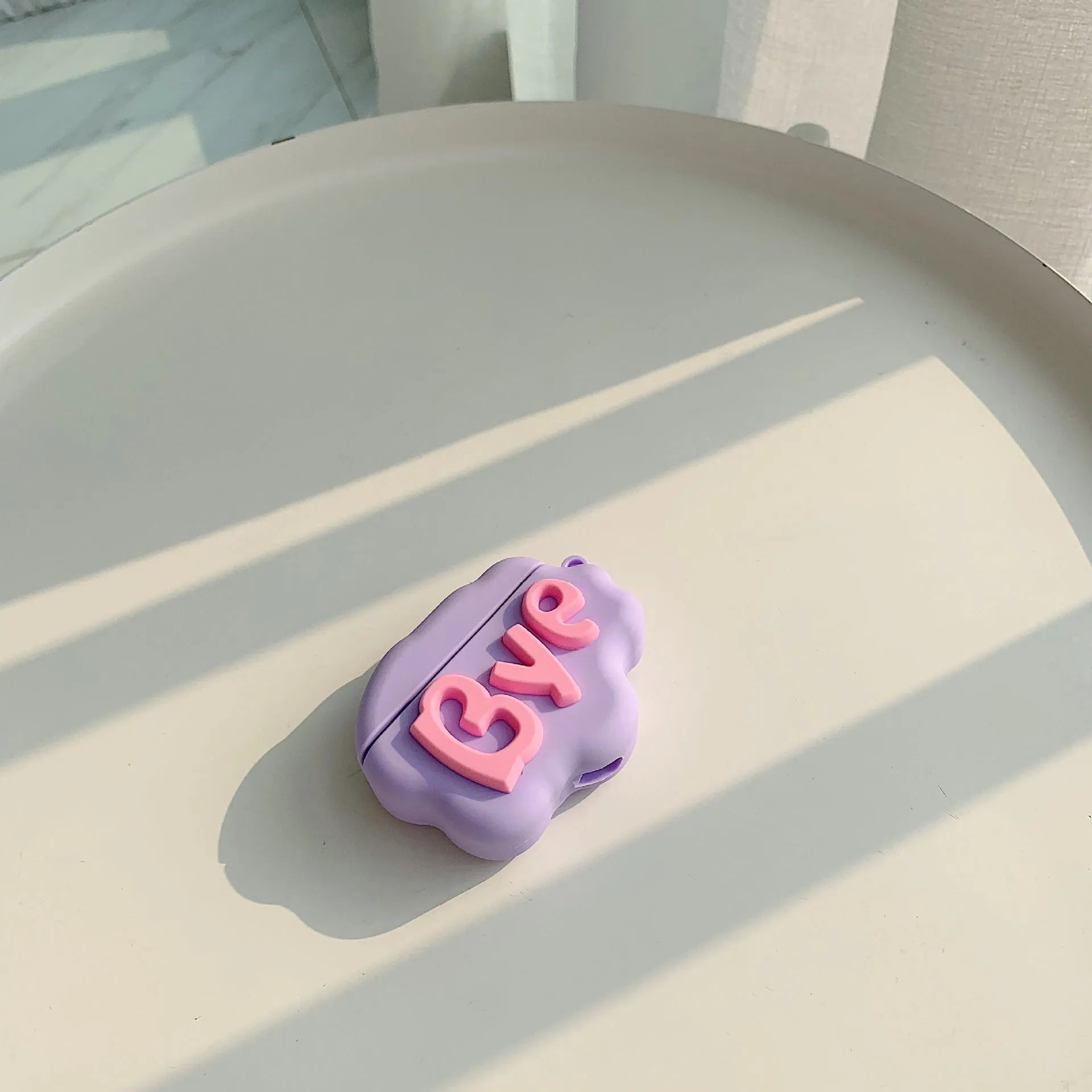 AirPod 2 Case 3D HI BYE Cloud Letter Cartoon Soft Silicone Wireless Earphone Cases For Apple Airpods Case Cute Cover My Store
