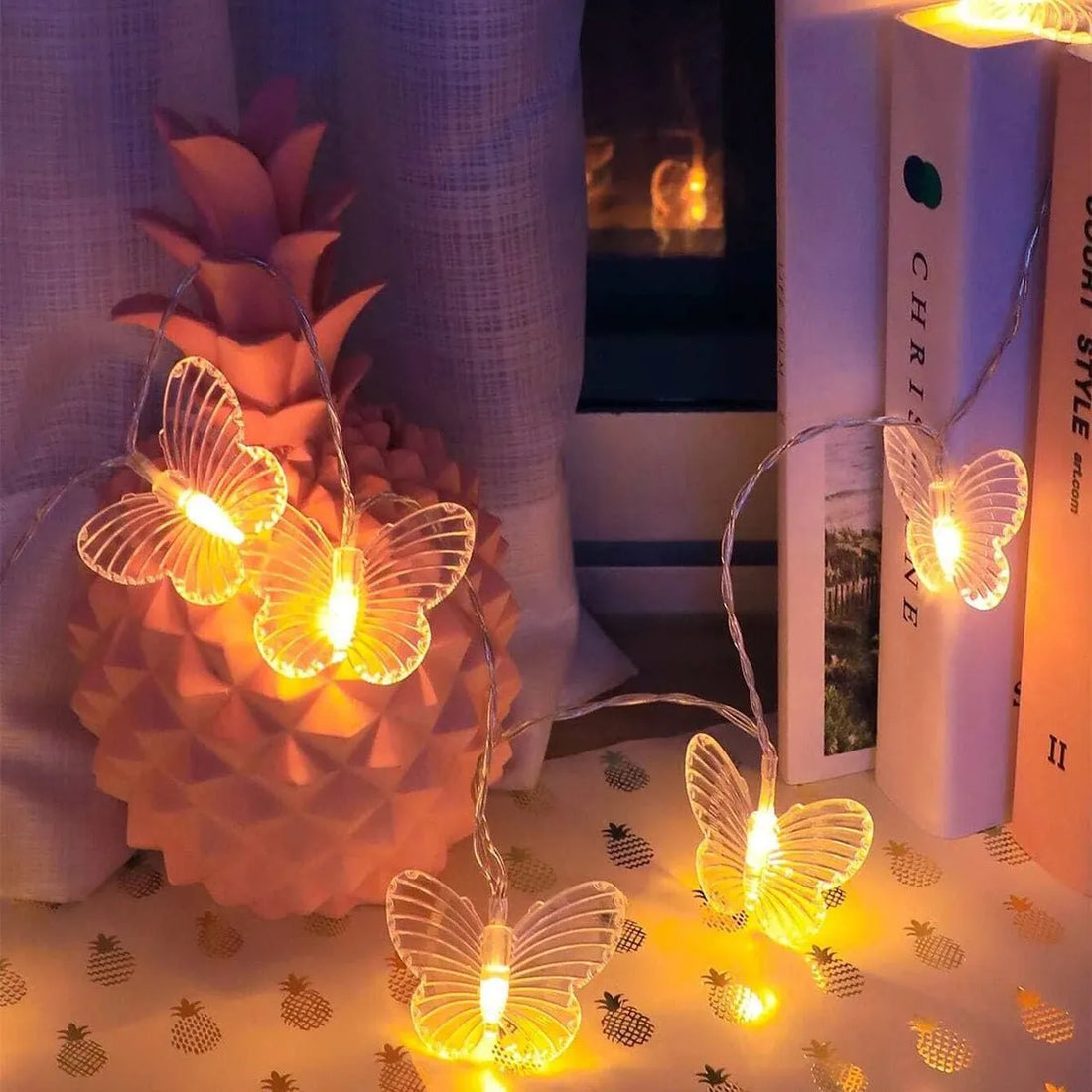 3 Meters 20 Lights Butterfly Christmas Decoration Light String My Store