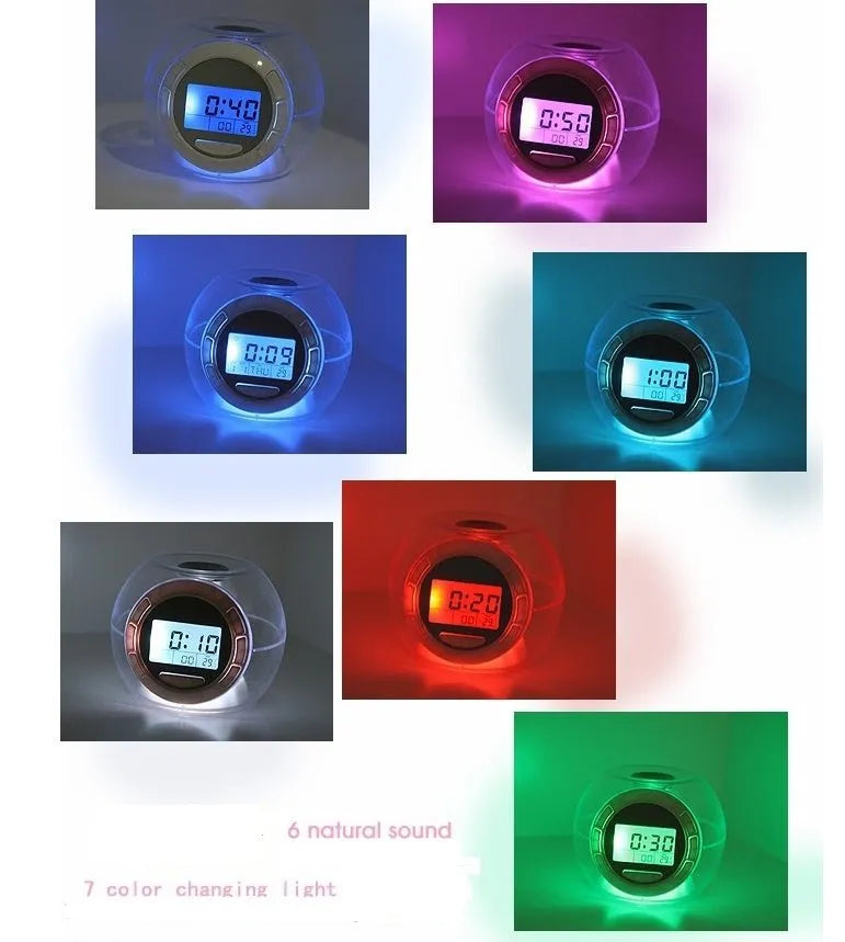 Colorful Natural Sound Alarm Clock My Store